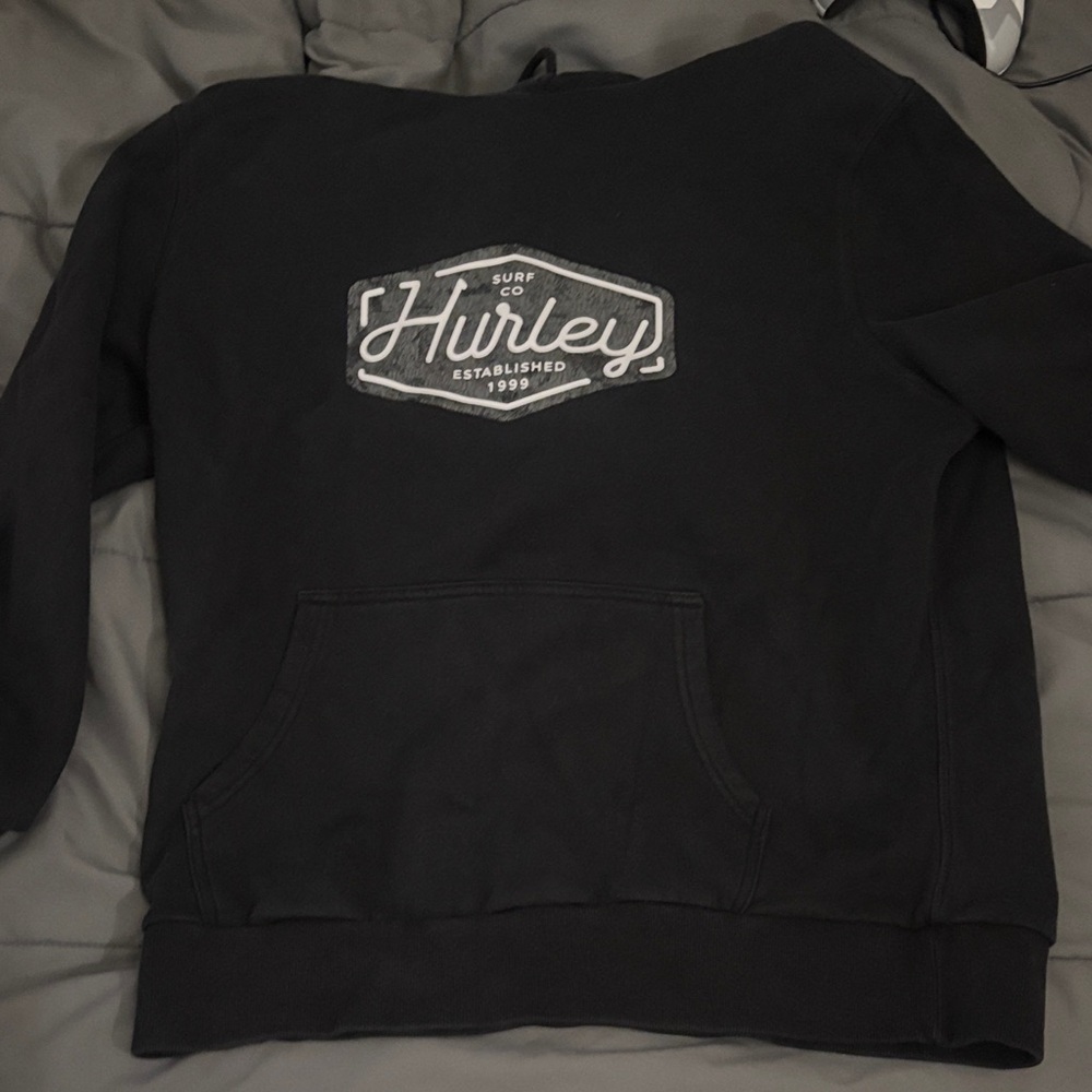 Hurley Men's Gray Crewneck Sweater